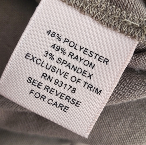 Philosophy High Lo Lounging Sweatshirt Tunic Size 1X - Picture 8 of 8